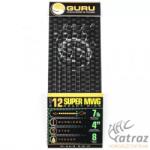 Guru Előkötött Feeder Horog Méret: 12 - Guru SMWG Standard Hair 4" (0.19mm) (GRR166)