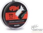 Spomb Leader Braid Fonott Zsinór - Black/Fekete 50m 0, 26mm (BDL002)