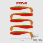 Reiva Flat Minnow Shad Sárga-Narancs-Flitter Gumihal - Reiva Műcsali 7, 5 cm 5 db/csomag