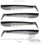 Nevis Impulse Shad Gumihal - Nevis Fekete-Ezüst Gumihal 10cm 4db/cs (9721-141)