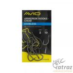 Avid Carp Armorok Chod Barbless Méret: 2 - Avid Szakállnélküli Pontyozó Horog (A0520013)