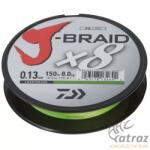 Daiwa Zsinór Daiwa J-Braid X8 150m Chartreuse 0, 10mm (12750-010)