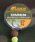 Carp Academy Előkezsinór Carp Academy Omen Skin Olive 20m 25lb (3312-025)