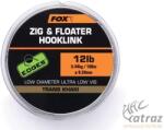 FOX Zsinór Fox Zig&Floater Hooklink Trans Khaki 12lb 100m (CML169)