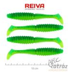 Reiva Zander Power Shad Zöld Csillám Gumihal - Reiva Gumihal 10 cm 4 db/csomag
