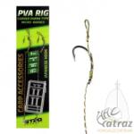 STÉG PRODUCT Előkötött Curve Shank Horog - Előkötött PVA Horog - Hossz: 12cm Méret: 8 (8107-308)