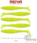 Reiva Zander Power Shad Citromsárga Gumihal - Reiva Gumihal 8 cm 5 db/csomag (9901-844)