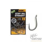 FOX Edges Stiff Rig Straight S: 4 - Fox Pontyozó Horog