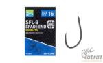 Preston Innovations Preston SFL-B Spade End Barbless Méret: 16 - Preston Innovations Szakállnélküli Horog