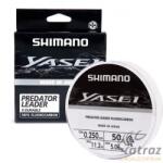 Shimano Yasei Predator Fluorocarbon Leader 0, 35mm Grey - Shimano Fluorocarbon Előkezsinór (YASPFL5035)