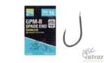 Preston Innovations Preston GPM-B Spade End Barbless Méret: 16 - Preston Innovations Szakállnélküli Feeder Horog