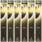Korda Carp Rig Hinge Barbless MT 25lb-IQ2 20lb Size: 8 (KCR093)