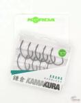 Korda Kamakura Krank Barbless Méret: 4 - Korda Kamakura Krank Szakállnélküli Pontyozó Horog (KAM12)