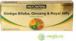 Only Natural ON Ginkgo Biloba + Ginseng + Royal Jelly 10fiole*10ml 1000+200+300mg