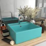vidaXL 41x41 cm matt light green (146947)