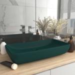 vidaXL 71x38 cm matt dark green (146959)