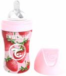 Twistshake Бебешко шише Twistshake - Розова ягода, неръждаема стомана, 260 ml (78553) - ozone