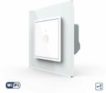 Livolo Intrerupator Simplu Cap Scara / Cruce Wi-Fi cu Touch LIVOLO - Serie Noua, Alb (VL-FC1SNY-2WP-11)