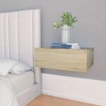 vidaXL Noptiere suspendate, 2 buc. , stejar sonoma, 40x30x15 cm, PAL (800313)