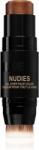 Nudestix Nudies Matte multifunkcionális smink a szemre, az ajkakra és az arcra árnyalat Deep Maple Eh 7 g
