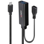 Lindy Cablu prelungitor activ USB 3.2 Gen1-C la USB-A T-M 3m, Lindy L43352* (L43352)