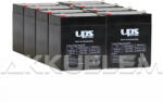 UPS Power APC RBC36 helyettesítő szünetmentes akkucsomag 8 * 12V 5Ah