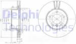 DELPHI Disc frana DELPHI BG3998C (BG3998C) - automobilus