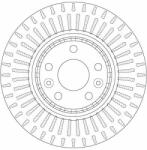 TRW Disc frana TRW DF6208S - automobilus
