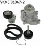 SKF Pompa apa + Set curea transmisie cu caneluri SKF VKMC 31047-2 (VKMC 31047-2) - automobilus
