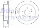 DELPHI Disc frana DELPHI BG4940C (BG4940C) - automobilus