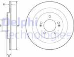 DELPHI Disc frana DELPHI BG4688C (BG4688C) - automobilus