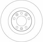 TRW Disc frana TRW DF6667 (DF6667) - automobilus