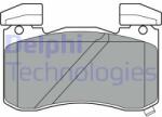 DELPHI set placute frana, frana disc DELPHI LP3396 (LP3396)