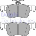 DELPHI set placute frana, frana disc DELPHI LP3590 - automobilus
