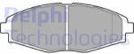 DELPHI set placute frana, frana disc DELPHI LP1390 (LP1390)