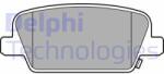 DELPHI set placute frana, frana disc DELPHI LP3554 (LP3554)