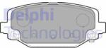 DELPHI set placute frana, frana disc DELPHI LP2499 (LP2499)