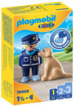 Playmobil 1.2. 3 Politist Cu Catel Playmobil (ARA-PM70408) Figurina