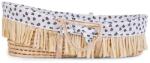 Childhome Cos bebe Childhome Moise din coji de porumb si rafie cu saltea, Husa Jerse Leopard (CH-MBSRRACJLEO)
