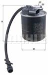 MAHLE filtru combustibil MAHLE KL 912 (KL 912) - automobilus