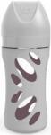 Twistshake Стъклено шише против колики Twistshake - Сиво, 260 ml (78679) - baby