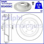 DELPHI Disc frana DELPHI BG4956C (BG4956C) - automobilus