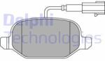 DELPHI set placute frana, frana disc DELPHI LP2300 (LP2300)