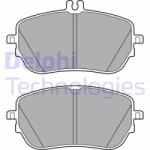 DELPHI set placute frana, frana disc DELPHI LP3485 (LP3485)