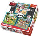 Trefl Mickey Mouse si prietenii (34846) Puzzle