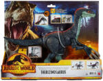 Mattel Jurassic World 3: Világuralom - Óriás Therizinosaurus hangeffektekkel (GWD65)
