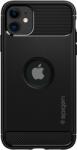 Spigen Apple iPhone 11 Rugged Armor cover matte black (076CS27183)