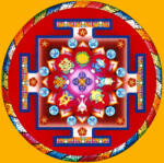 Bindu Mandala falikép - Bőség