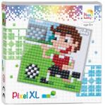 Pixelhobby Set de pixeli creativi Pixelhobby - XL, fotbalist (41034-Soccer)