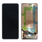 Samsung A725, A726 Galaxy A72 4G és 5G LCD Előlap keret+Kijelző+Érintőüveg, Fekete, Black (GH82-25460A, GH82-25624A, GH82-25463A, GH82-25849A) Gyári, Service Pack